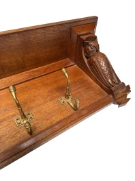 Arts & Crafts Wall Coat Rack by Kobus de Graaff, 1900s